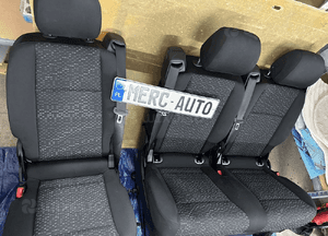 Mercedes 447 metris fotel comfort kanapa ławka  trójka 2+1 koziołek  kanapa EQV v klasa Vito 3