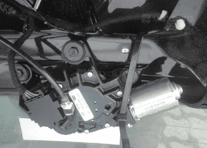 silniczek wycieraczek tył polo fox