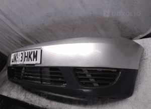 Zderzak przód przedni do ford fiesta vi MK.6 przedlift 62 srebrny 4