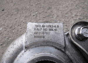 Turbosprężarka bmw Z4 E82 E91 3.0 b 49131-07017 4