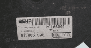 Wentylator chłodnicy nemo fiorino bipper 1.3 cdti 16V 14