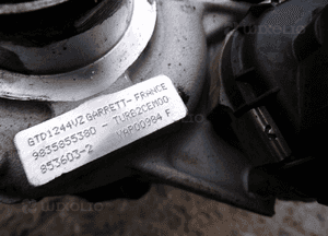Turbosprężarka opel mokka peugeot 2008 308 citroen 1.5 blue hdi 9835855380 5