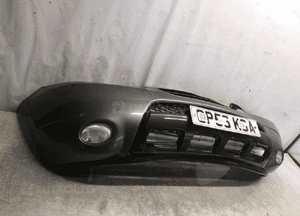 Zderzak przód przedni hyundai santa fe ii 2 2H szary halogeny 2