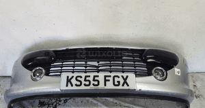 Zderzak przód przedni do peugeot 307 lift fl ezrc srebrny halogeny 1