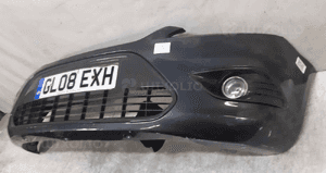Zderzak przód przedni ford focus MK.2 2 ii lift fl H4 szary grafit halogeny 3