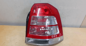 X. lampa tyl tylna prawa opel zafira b lift fl 1
