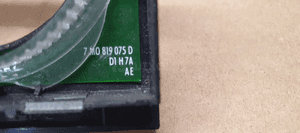 Osłona ramka konsoli dekor panelu nawiewu Ford Galaxy MK1 95NW18K257AFW 6