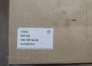 Radio RCD210 Volkswagen 5M0057156BX 5M0035156BX 4