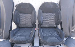 Fotele siedzenia materiał alcantara citroen DS3 6