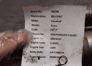 ROZRUSZNIK OPEL ASTRA 1.6 Z16XER  ORYGINAŁ WYSYŁKA! 5
