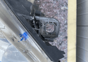 MERCEDES B 245 lampa h7 lewa Europa szkło lampy szybka 3