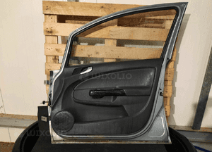 Drzwi przód przednie prawe opel corsa d fl lift 5D 5 drzwi Z155 szare 7