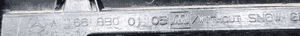 Kratka wlot maski lewy mercedes gle i W166 166 A1668800105 2015-2019 5