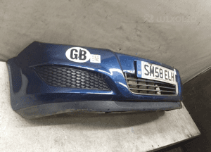 Zderzak przód przedni opel astra h 3 iii lift fl Z21B granat granatowy 3