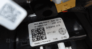 Skoda octavia iv 2019- kierownica skórzana multifunkcyjna 5E3959542F 5