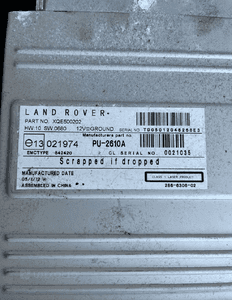 Zmieniarka płyt CD Clarion XQE500202 Range Rover LM L322 3