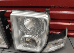 Jeep commander xk xh 05-10 lampy przód przednie europa oryginał eu 5