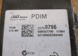 Moduł sterownik pdim meriva ii b 22739796 2