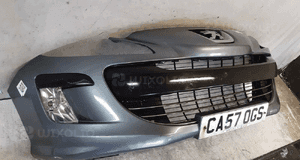 ! ZDERZAK PRZÓD PRZEDNI PEUGEOT 308 KTH SZARY HALOGENY 4