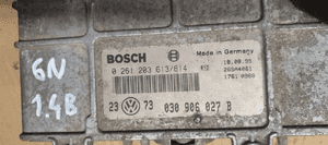 Komputer sterownik silnika VW Polo 6N 1.4B 030906027B 4