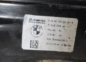 PODNOŚNIK MECHANIZM SZYB SILNICZEK LEWY TYŁ BMW 1 F20 4