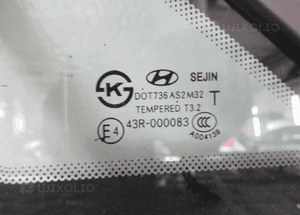 Szyba karoseryjna lewa tył hyundai I30 ii 2011- 3
