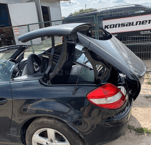 Mercedes SLK 171 CABRIO dach szyba siłownik pompa zagłówki moduł poszycie 1