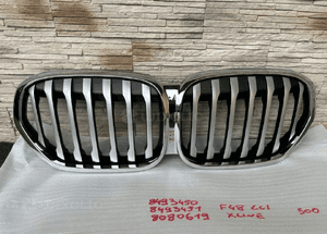 Nerki grill zderzak bmw X1 F48 x line chrom nowy 1
