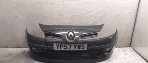 Zderzak przód przedni do renault clio iii 3 NV676 czarny halogeny 1