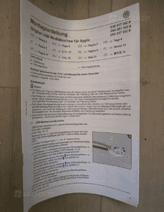 USB gniazdo Volkswagen 6C0035249 6R0057342 3