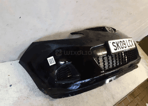Zderzak przód przedni mazda 2 ii de czarny 4