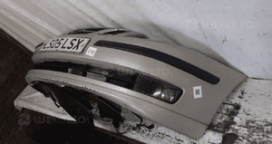 Zderzak przód przedni do saab 93 9-3 srebrny halogeny 3