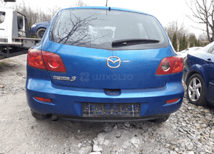 Mazda 3 BK 03-09 HB Zderzak  tylny tył w kolor 27b  lampa szyba 1