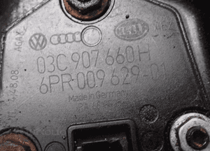 MISKA OLEJOWA AUDI 06H103600G 1.8 CDH + 03C907660H CZUJNIK POZIOMU OLEJU 4