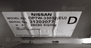 Nissan X-Trail T30 wyswietlacz ekran DP7W 01-06 2