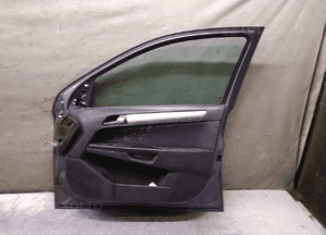 Drzwi przód przednie prawe opel astra h 3 iii Z163 szare 5D 5 drzwi hb 3