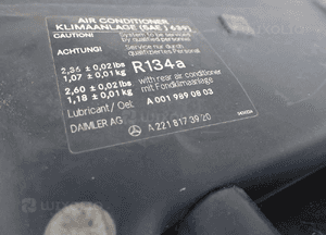 Mercedes W221 lift belka zderzaka  strefy  radom 6