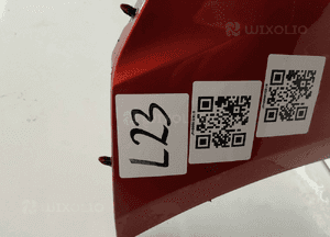 Zderzak przód przedni ford fiesta MK.6 6 vi lift fl T5 bordo bordowy 4
