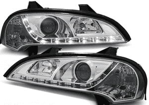 Lampy Reflektory OPEL TIGRA 94-00 DAYLIGHT CHROME 3