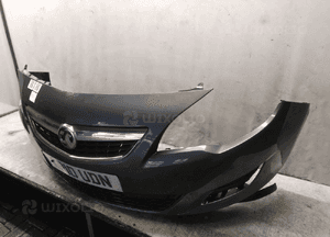 ZDERZAK PRZÓD PRZEDNI OPEL ASTRA J IV HALOGENY Z177 szary 3