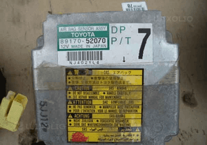 Toyota Yaris 99-05 moduł sensor sterownik airbag poduszek  89170-52070 1