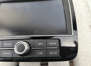 VW TOUAREG 7P EKRAN Display LCD NAWIGACJA MONITOR RADIO 7P6919603J 7