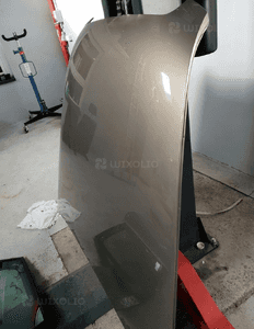 Audi A6 C6 maska lekko uszkodzona kolor LY1Q 7