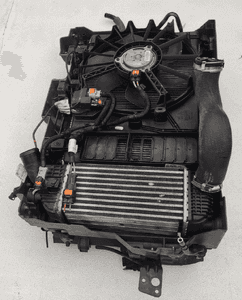 Pas przedni komplet chłodnic wentylator peugeot 508 i rxh hybryda 2010-2014 5