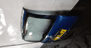 Klapa bagażnika tył tylna fiat panda 599 599/A granat granatowy 3