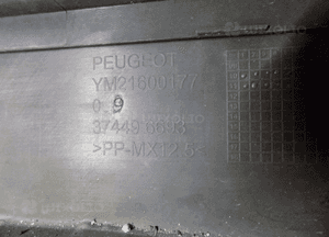 Peugeot RCZ 2010- ZDERZAK PRZÓD 4 X PDC KOMPLETNY KUAC 7