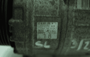 Sprezarka klimatyzacji pompa A0012301811 mercedes SL350 sl R230 02 3