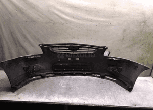 Zderzak przód przedni do toyota avensis T25 lift 1F7 srebrny halogeny 4