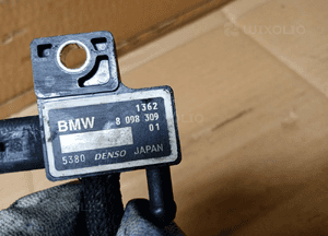Czujnik ciśnienia spalin rurka przewód BMW M5 G30 F90 4.4 V8 8098309 8097293 4