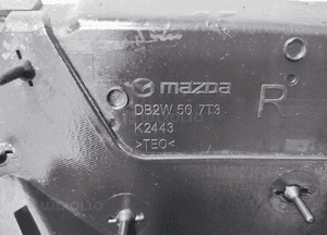 Podszybie górne plastik mazda CX-3 CX3 DB2W-50-7T3 2015-2019 5